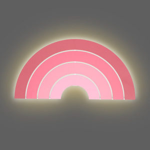 Jollein rózsaszín szivárvány lámpa