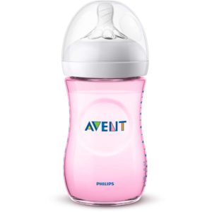 Avent cumisüveg Natural 260ml pink 