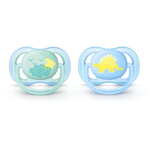 Avent játszócumi ultra air 0-6hó fiús mintás 2db 