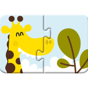 Avenue Mandarine12 db 2 darabos Puzzle – Ki mit eszik?