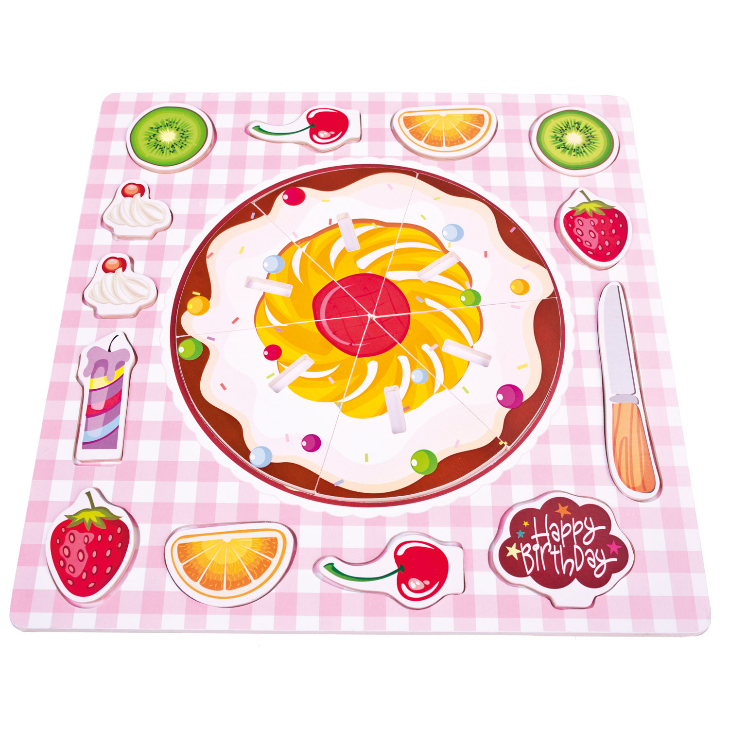 Bino Puzzle – Gyümölcs torta