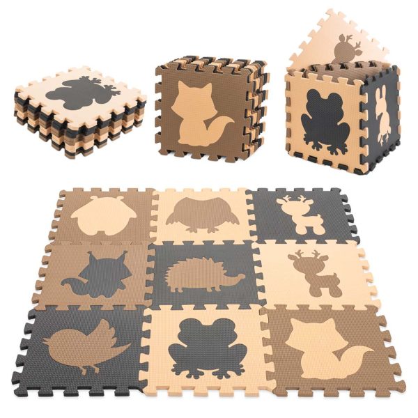 Állatos habszivacs puzzle szőnyeg