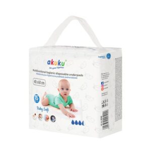 Akuku eldobható alátét 40×60 cm (15 db)