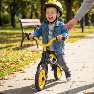 Gyerek futóbicikli Baby Mix Traveller fekete