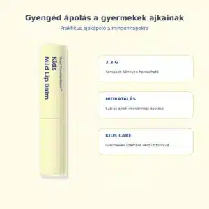 GOONGBE Kids Gyengéd ajakbalzsam 3.3 g