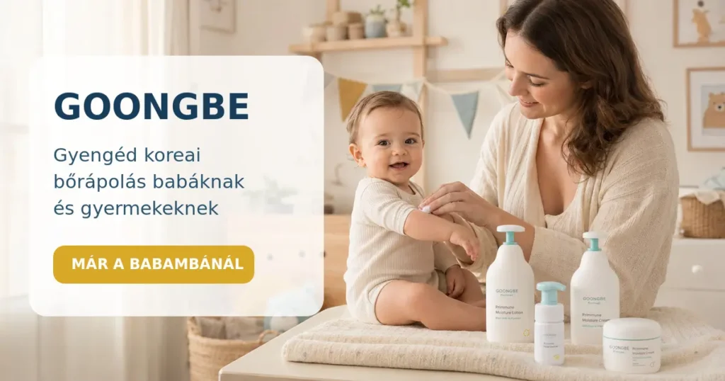 GOONGBE koreai baba- és gyermekkozmetikumok a Babamba webshopban
