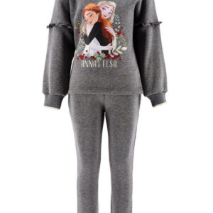 Disney Jégvarázs Fondness Grey gyerek flitteres melegítő, jogging szett 5 év / 110 cm