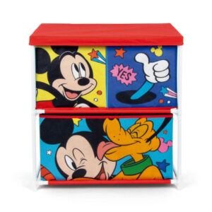 Disney Mickey Let’s Move játéktároló állvány 3 rekeszes 53x30x60 cm