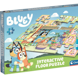 Bluey Playtime interaktív 24 db-os puzzle Clementoni